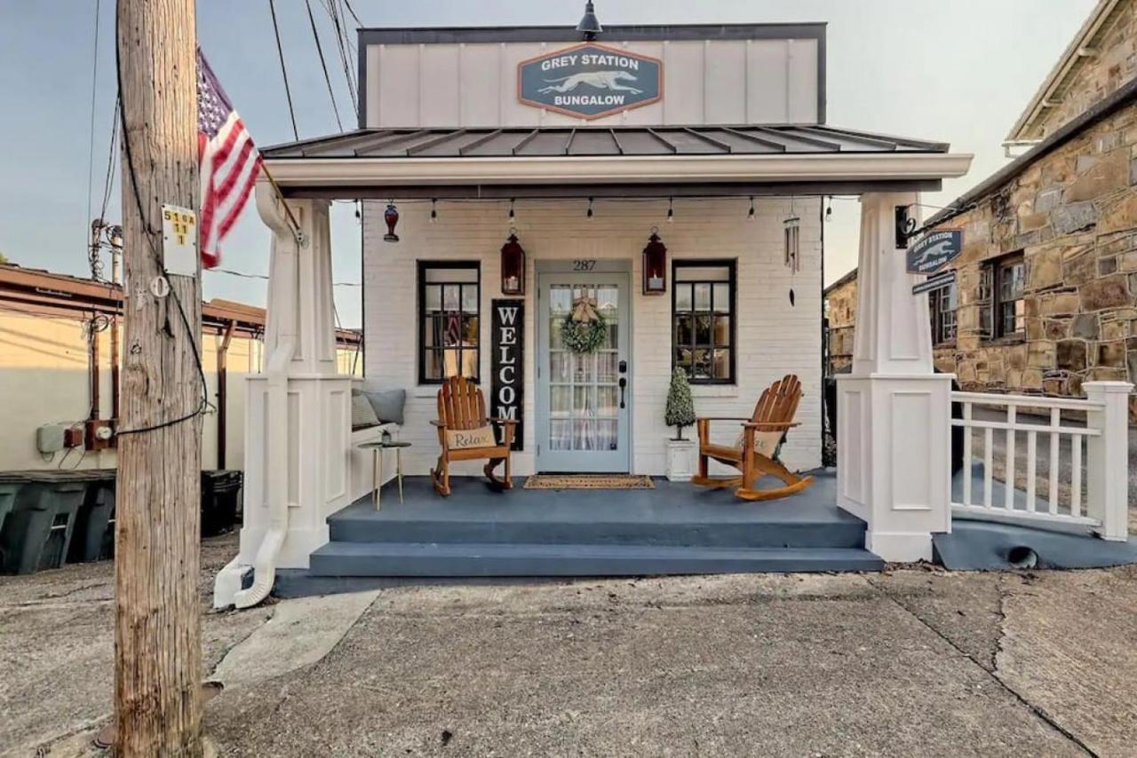 King Bed Bungalow Just Feet From Historic Main Street Apartment Blue Ridge Exterior photo